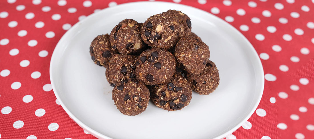 Muzlu Yulaflı Fit Toplar Tarifi